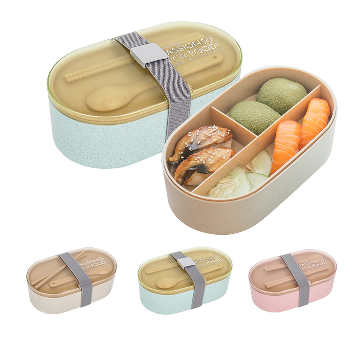 Wheat Straw Bento Lunch Box